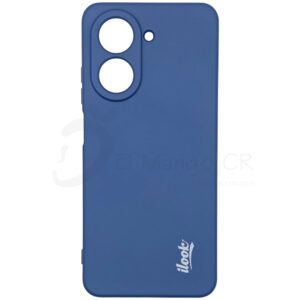Estuche para celular Xiaomi Redmi A5 silicon mate liso azul oscuro