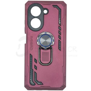 Estuche para celular Xiaomi Redmi A5 reforzado vino de dos piezas con soporte