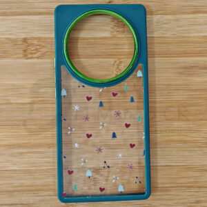 Estuche para celular Honor Magic 5 Lite transparente árbol navidad